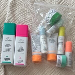 Drunk Elephant Serum & Oil Collection - Pink, Green, Orange, Yellow, Blue
